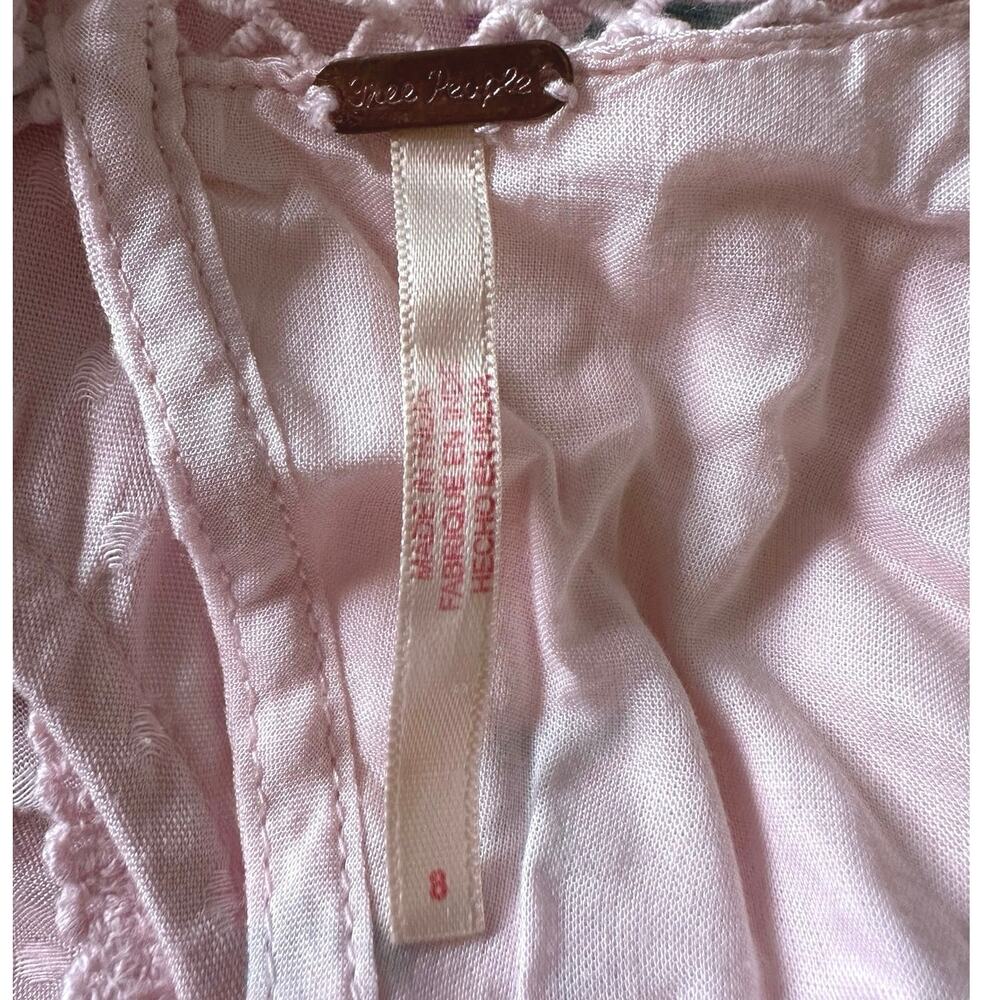Free People Ethereal Dainty Still In Love Maxi Dress Pink Floral Cottage Medium - Picture 12 of 16